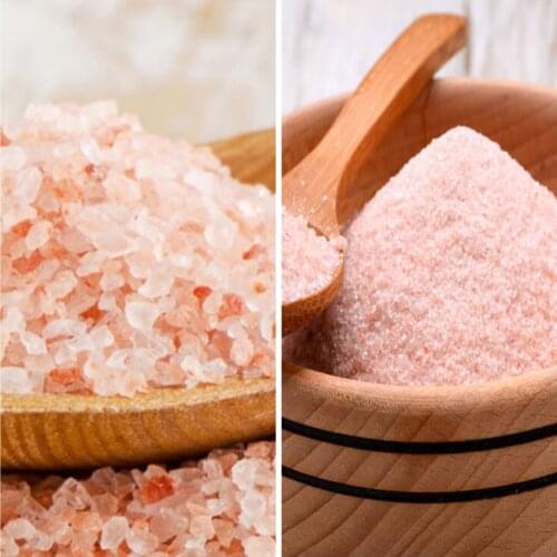 Pink Himalayan Salt Coarse - 100% Natural Edible Unrefined granular not milled 250-500 grams