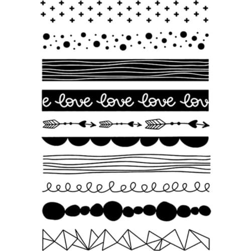 Cartoon Love Silicone Clear Seal Stamp DIY Scrapbooking Embossing Photo Album Decorative Paper Card Crafts