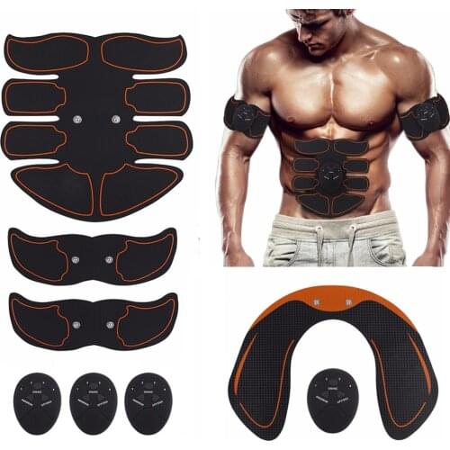 Fitness Abdominal Muscle Trainer Sport Press Stimulator Gym Equipment training apparatus Home Electric Belly exercises Machine