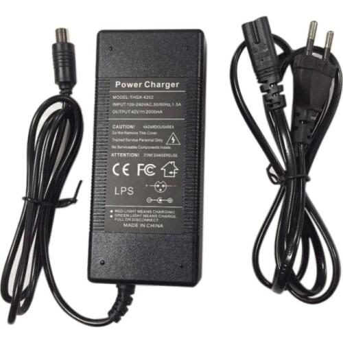 42V 2A Power Supply Charger EU US Plug Battery Adapter Kit Electric Scooter Charger For Xiaomi M365 Electric Scooter Parts