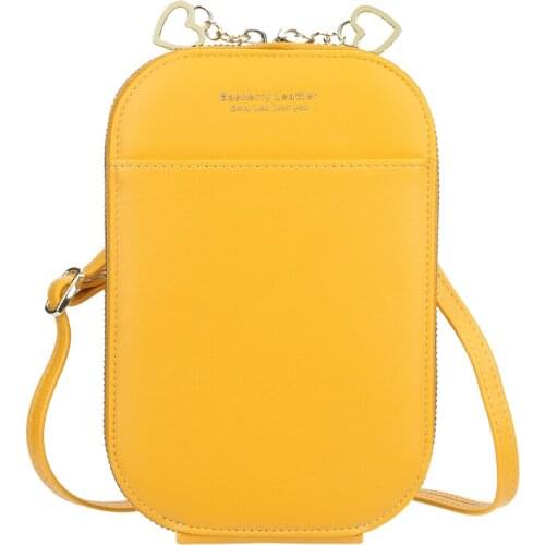 Ladies, fashion, messenger bag, multifunctional, simple, zipper, shoulder bag, mobile phone bag, storage bag, new style