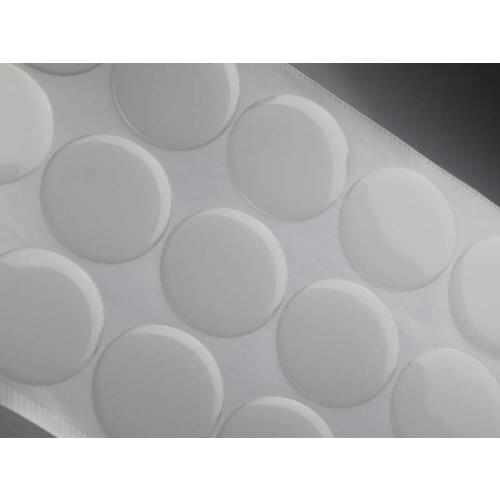 100pcs 25-57.1MM 3D Clear Epoxy Stickers Circles Dome Adhesive Stickers Domed Cups For DIY Jewelry Making