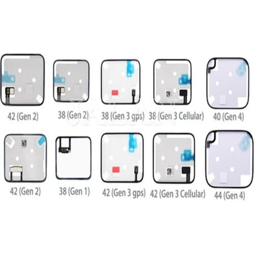 2pcs 3D touch Sensor For Apple Watch Series 1/2/3/4 38mm 40mm 42mm 44mm Touch Screen Force Sensor Flex Cable replacement