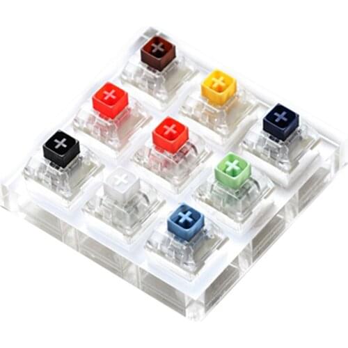 DIY Acrylic Professional 9 Switch Switches for Mechanical Keyboard