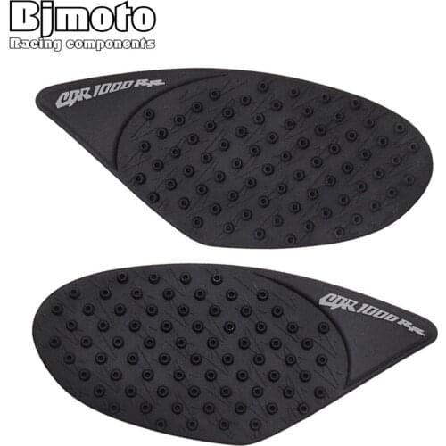 BJMOTO CBR 1000 RR Motorcycle Tank Pad Protector Sticker Decal Gas Fuel Knee Grip Traction Side For Honda CBR1000RR 2008-2011