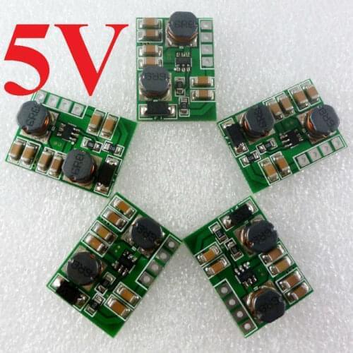 DD2412SA_5V*5 2 in 1 input 2-24V output 5V DC-DC Step-up & Step-down Converter Power Supply Module for Solar charger mobile powe