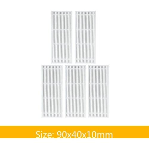 Robotic vacuum cleaner hepa filter for midea R1-L081A R1-083B vacuum cleaner parts filters replacement 90x40x10mm