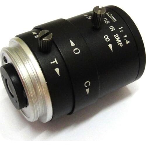 HD 2mp 2.8-12mm cctv lens CS Mount Manual Focal IR 1/2.7" 1:1.4 for Security IP Camera
