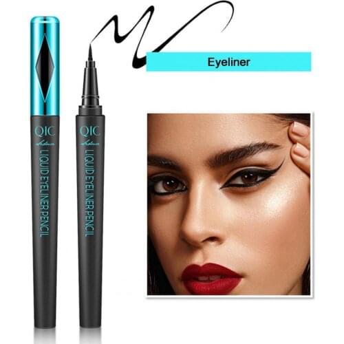 Eyeliner Pen Waterproof Slim Refill Liquid No Vignetting Black Eyeliner Pencil for Beauty
