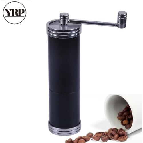 YRP Stainless Steel Coffee Grinder Manual Spice Nut Pepper Seed Coffee Bean Espresso Burr Machine Kitchen Tool Cafe Mill Grinder