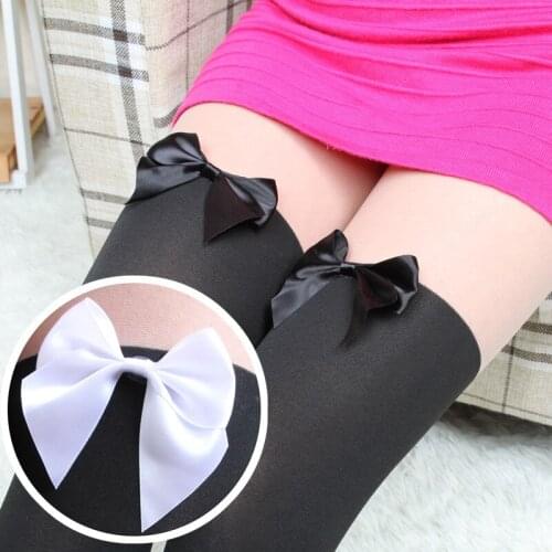 Women Girls Nightclubs Flower Over the Knee Tattoo Tights Spandex Sexy Tinted Sheer False High Stockings Pantyhose Collant