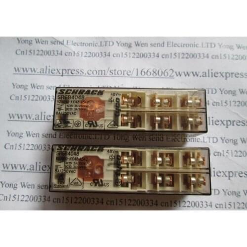 NEW relay SR6B4048 V23050-A1048-A542 48VDC SR6B4048-V23050-A1048-A542 V23050-A1048-A542-48VDC DC48V 8A 250VAC DIP14