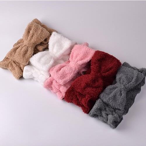 Women Velvet Wide Edge Cross Hairband Female Autumn And Winter Solid Color Elastic Headband Wash Face Hair Band Hair Accessories