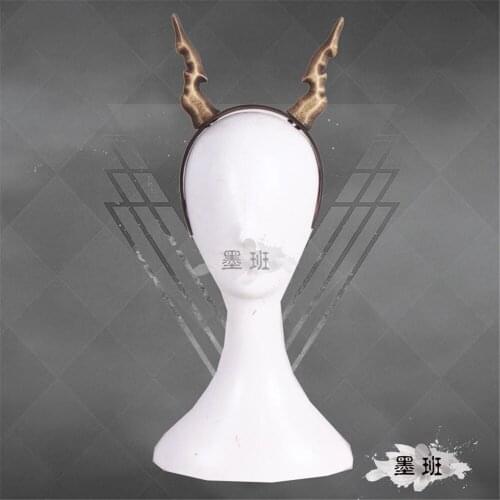 Anime Game Arknights Chen Cosplay Hair Clasp Hairwear Cosplay Props Accessory Halloween