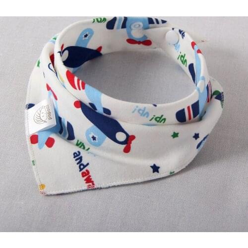 1 PC Soft Cotton Triangle Baby Bibs Bandana Infant Saliva Scarf Cartoon Newborn Babador Baby Feeding Towel Toddler Burp Cloths
