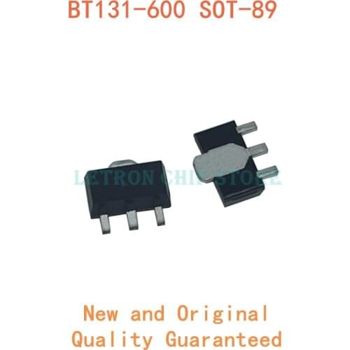 10PCS BT131-600 SOT89 BT131 600 BT131-600C SOT-89 new and original IC Chipset