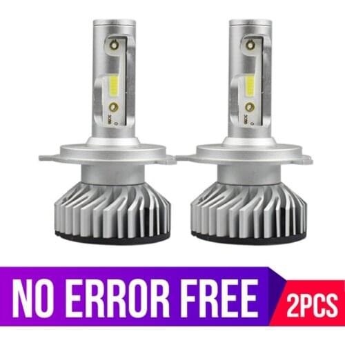 2PCS Mini Size H7 Led Canbus Bulb 72W 10000LM Car headlight H4 Hi/Lo Beam H1 LED H3 H9/H8 6000K Led 24V 12V H11 Fog Lights