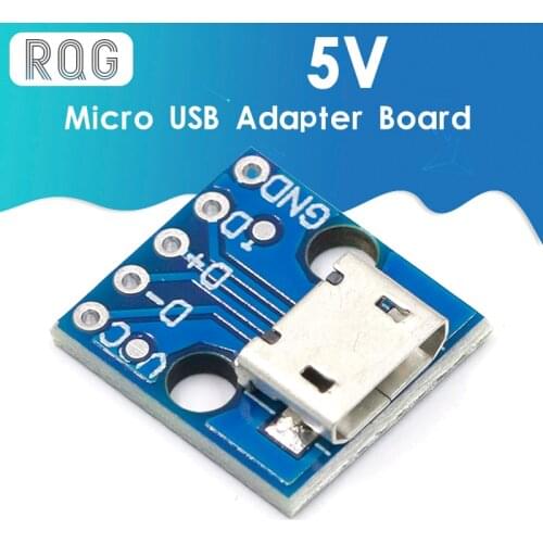 5Pcs CJMCU Micro USB Board Power Adapter 5V Breakout Switch Interface Module For Arduino
