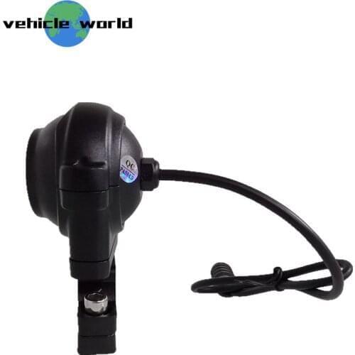 Car side rear view reversing video camera HD waterproof night vision wide angle LED transport truck / semi-trailer / muck