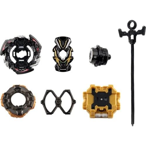 Rapidity Burst Spinning Top with Launcher Starter Grip Playset B-00-134