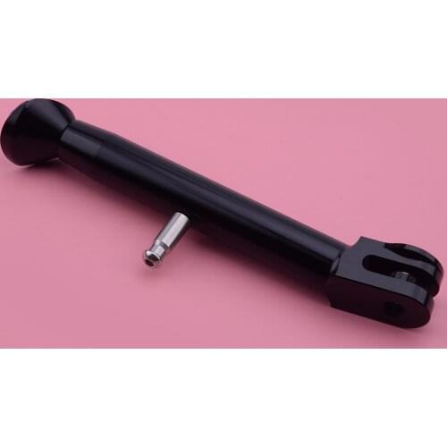 Black Aluminum Alloy Adjustable Aluminum Kickstand Side Stand Fit for Honda CBR600RR CRB 600 RR 2003-2016 CBR1000RR 2004-2007