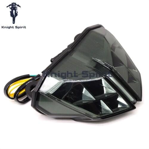 For DUCATI Streetfighter 848/1100 2012 2013 2014 Integrated Motorcycle LED Tail Light Brake Light Turn Signal Lamp Blinker A