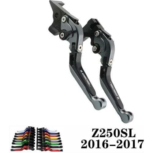 For KAWASAKI Z250 SL Z250SL 2016 2017 16 17 CNC Motorcycle Adjustable Brake Clutch Lever Levers Folding