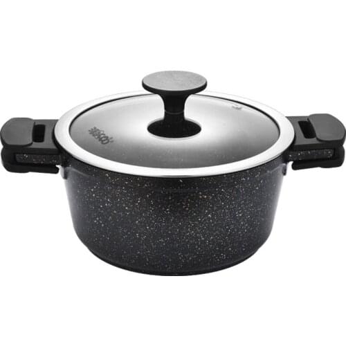 Household Non-Stick Pot Soup Pot Soup Pot Medical Stone Stew Cooking Noodle Pot Induction Cooker Gas Applicable