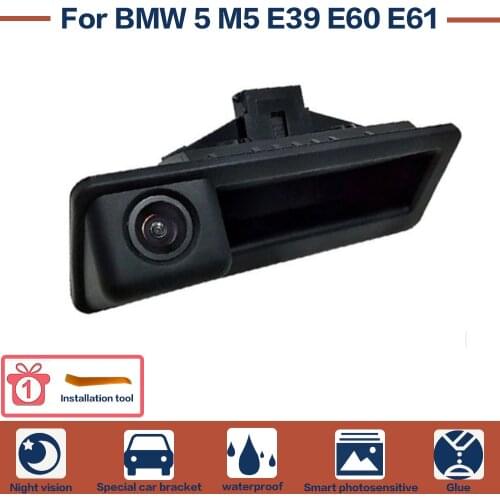 Car Rear View Reverse Backup Camera Parking HD Night Vision For BMW 5 M5 E39 E60 E61