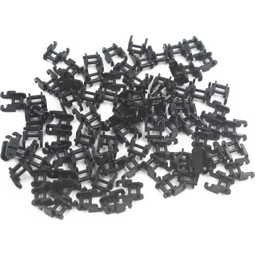 MOC Building Blocks Self-Locking Bricks Technical Parts 100pcs CHAIN LINK M=1 compatible with lego for Kids Boys Toy 14696