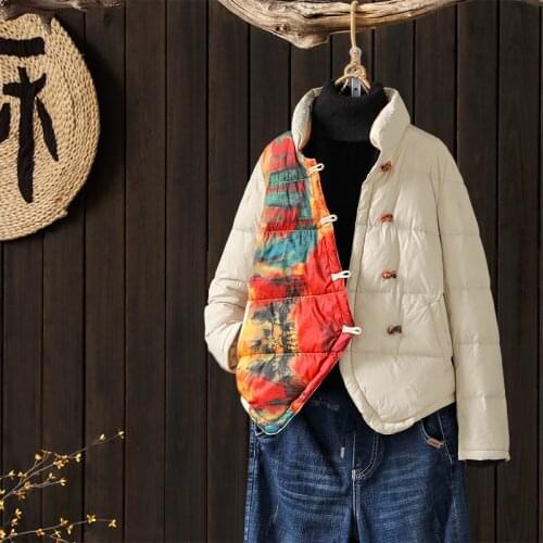 New Leisure Retro Pockets Solid Color Warm Cotton Coat 2019 Autumn Winter Simple Comfortable Long Sleeve Women Coats AA5268