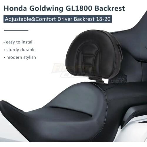 Motorcycle Driver Backrest Smart Mount Backrest Fit For Honda Goldwing GL1800 2018 2019 2020