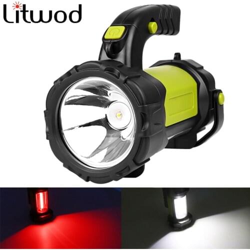 Z20 LED Camping Lantern USB Rechargeable COB Flashlight Lantern for Hurricane Emergency, Hiking, Fishing Includes Batteries