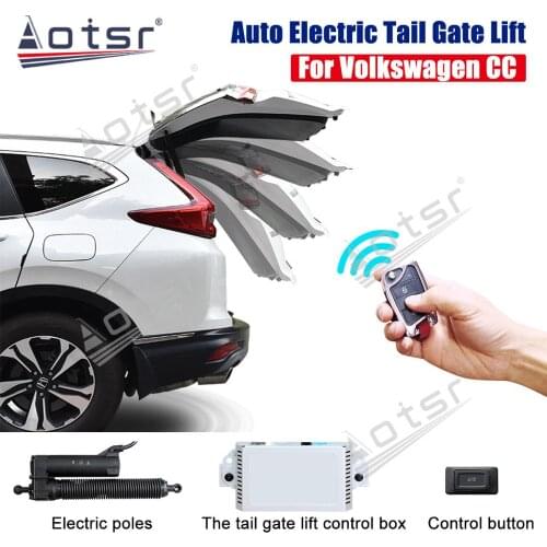 Smart Auto Electric Tail Gate Lift for Volkswagen CC 13-18 with Remote Control Drive Seat Button Control Set Height Avoid Pinch