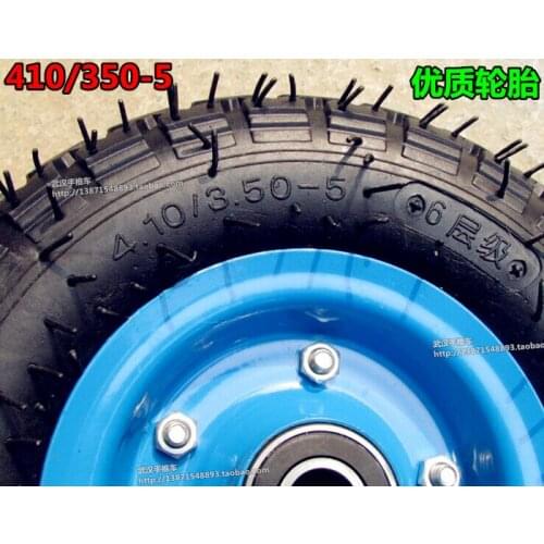 12 inch 4.10/3.50-5 with Bent Valve Stem fits e-Bike Electric Scooter Mini Motorcycle Wheel rubber wheel