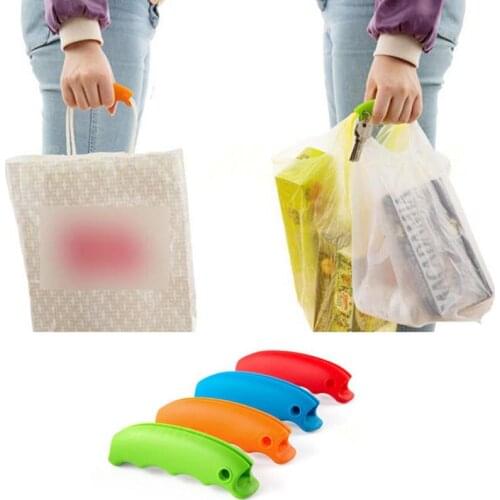 200pcs Silicone Shopping Bag Basket Carrier Grocery Holder Handle Comfortable Grip Popular Carry Shopping Basket Grip ZA0830