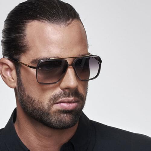 2021 Fashion Classic Mach Six Gradient Sunglasses Cool Men Retro Brand Design Sunglasses Oculos De Sol 95527