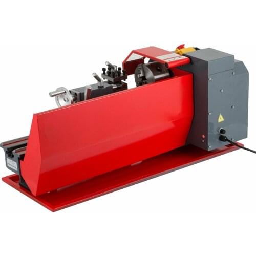 Free customs and free ship 210 * 400mm Metal Processing Lathe Variable Speed 750W Professional Electronic Metal Lathe 50-2500rpm