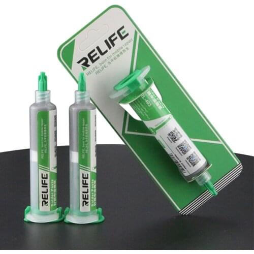 3pcs 10CC High quality Solder Paste Flux No-clean Original RELIFE Soldering Paste RL-403 Solder Tin Sn63/Pb67 For soldering iron