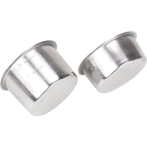 51mm 2/4 Cups Filter Replacement Filter Basket for Coffee Bottomless Portafilter for Delonghi Espresso Machine Parts