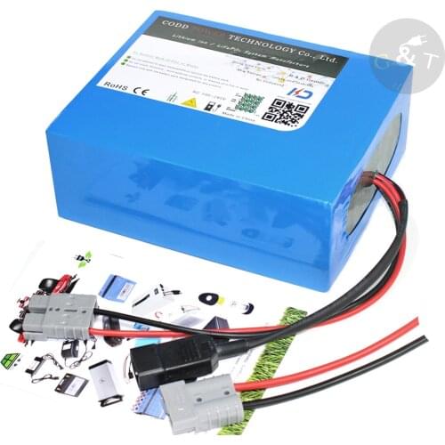 60V 50AH with 5000W BMS and Charger + Free EU Tax shipping