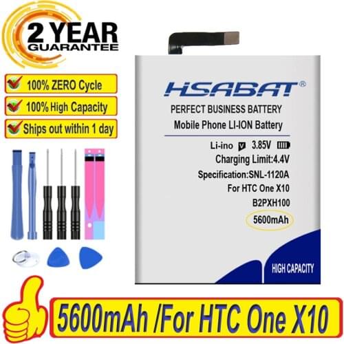 Top Brand 100% New 5600mAh B2PXH100 Battery for HTC B2PXH100 E66 One X10 One X10 LTE-A X10 X10 Batteries + free tools