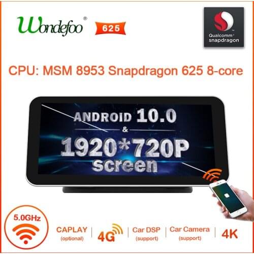 Snapdragon Android 10 Car Radio For Mercedes Benz C Class W205 GLC Class X253 W446 navigation audio stereo multimedia player