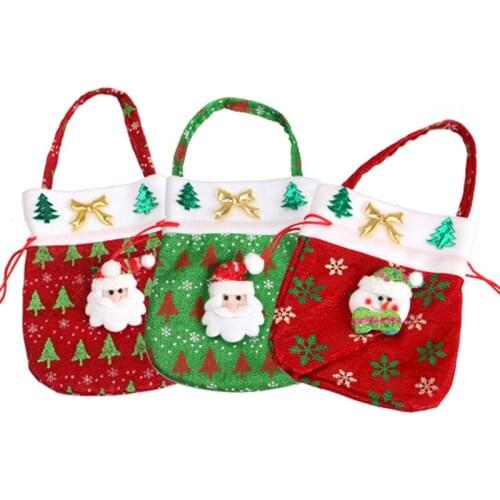 Новогодние подарочные пакеты Beadia China At AliExpress