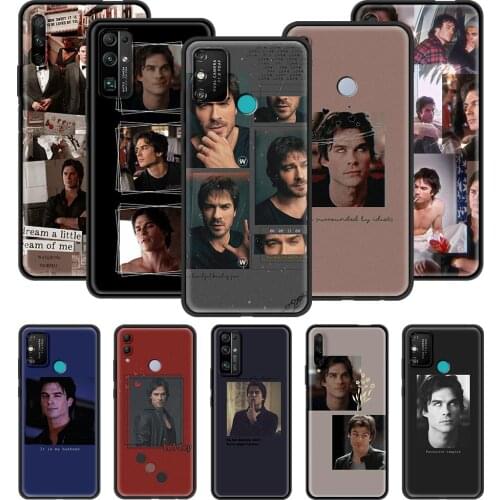 Phone Case for Honor 8X 10i 20 Lite Play 9A 8S 9S 9X Pro 10 Lite X10 Max 5G 2020 Coque Vampire Diaries Stefan Damon Salvatore