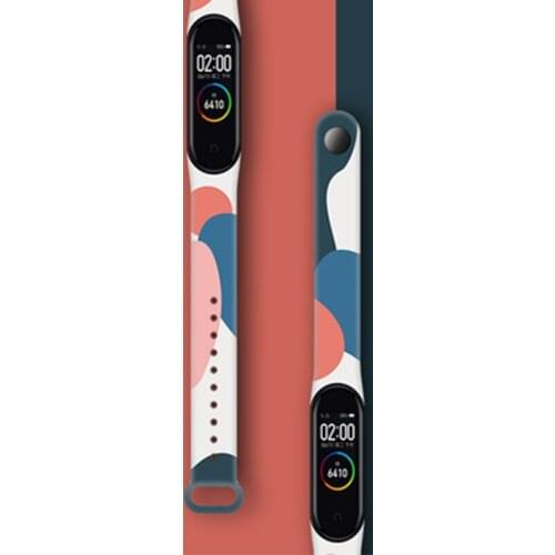 Colorful Strap For Xiaomi Mi Band 5 6 NFC Sport Watch Silicone Wrist Strap For Amazfit Band 5 Strap for mi band 4 3 5 Wristband