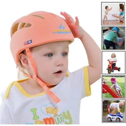 Baby Helmet Safety Protective Helmet For Babies Girl Cotton Infant Protection Hats Children Cap For Boys Girls Capacete Infantil