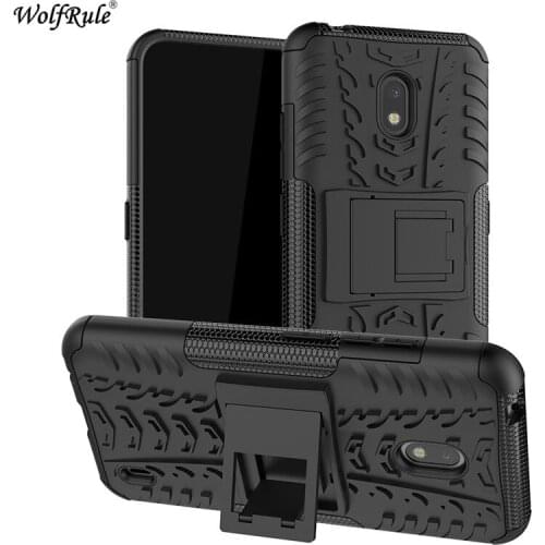 For Nokia 2.2 Case Phone Bumper TPU & PC Holder Anti-knock Armor Protective Hard Back Phone Case For Nokia 2.2 Cover 5.71