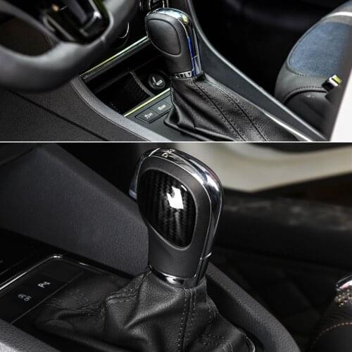For VW Tiguan mk1 mk2/Touran mk1 mk2 AT Car gear shift knob gear head cover sticker