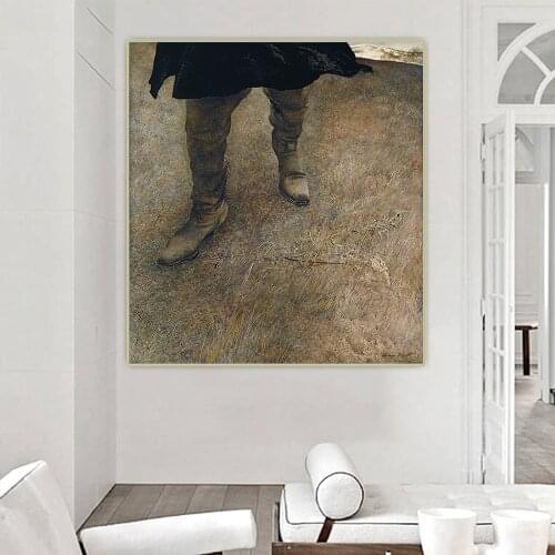 Citon Andrew Wyeth《Trodden Weed》Canvas Oil Painting Artwork Poster Picture Wall Decor Background Home indoor Decoration